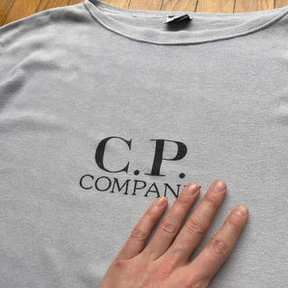 1980s CP Company Fine Cotton Knitted Jumper XL