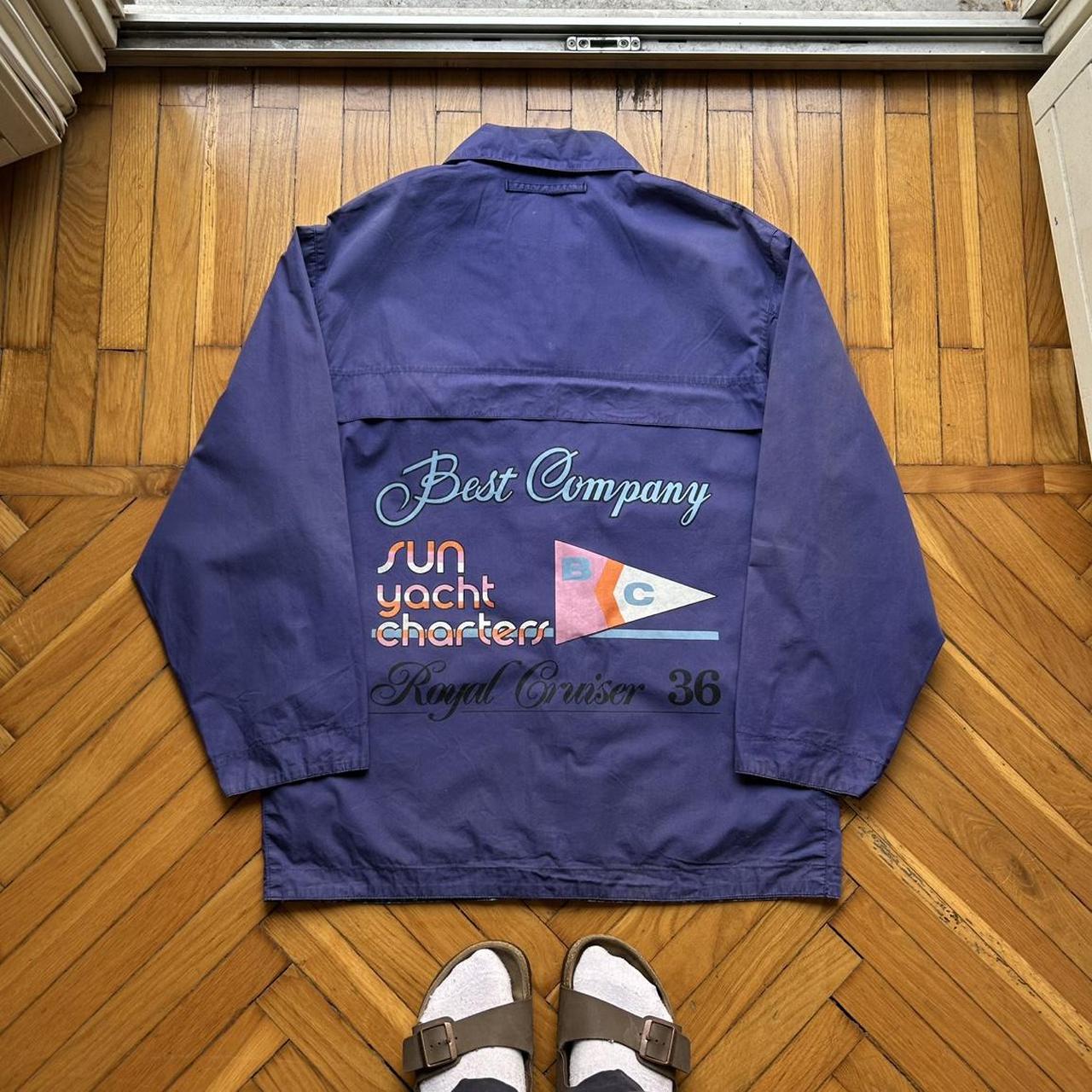 1980s Best Company Jacket Purple L