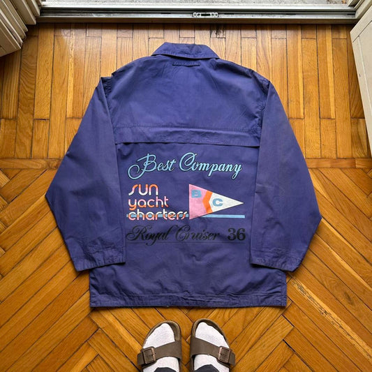 1980s Best Company Jacket Purple L