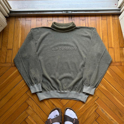 1980s CP Company Knitted Jumper Khaki M