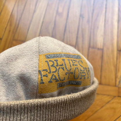 1990s Armani Jeans Skull Cap Tan OS