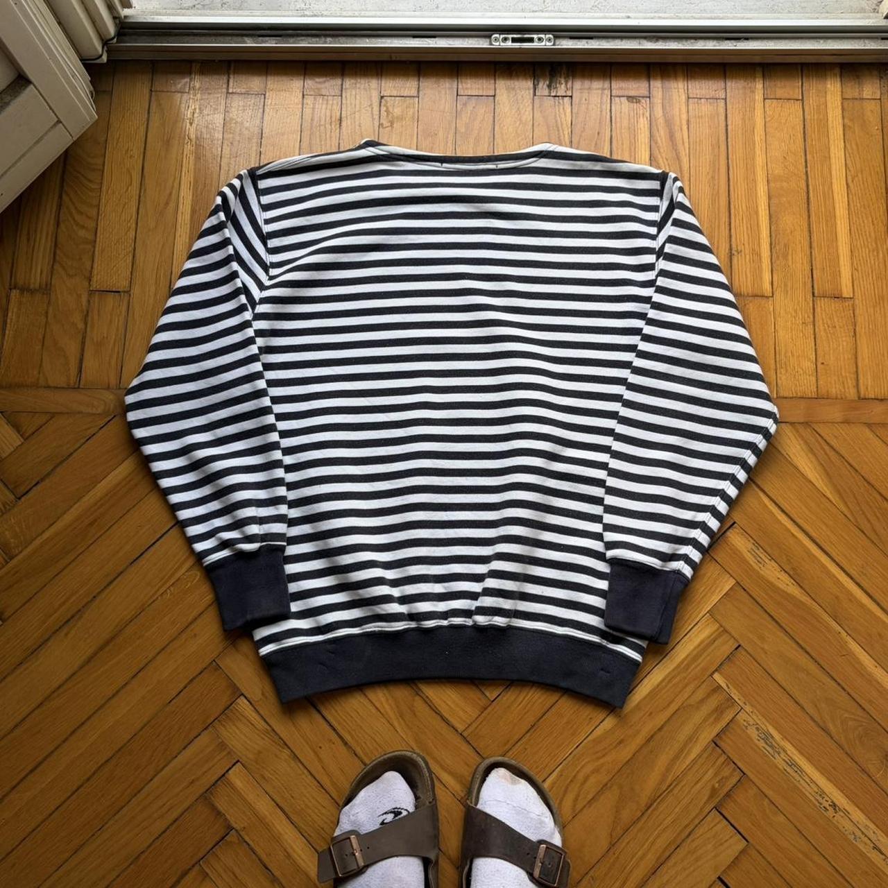 1990s Best Company Striped Sweatshirt M