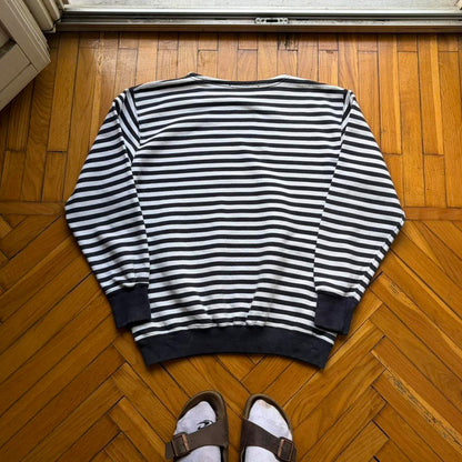 1990s Best Company Striped Sweatshirt M