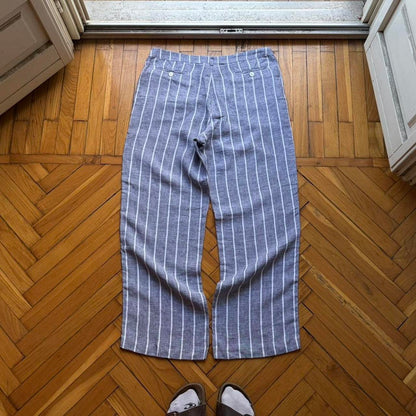 2000s Armani Jeans Linen Trousers 34W 30L