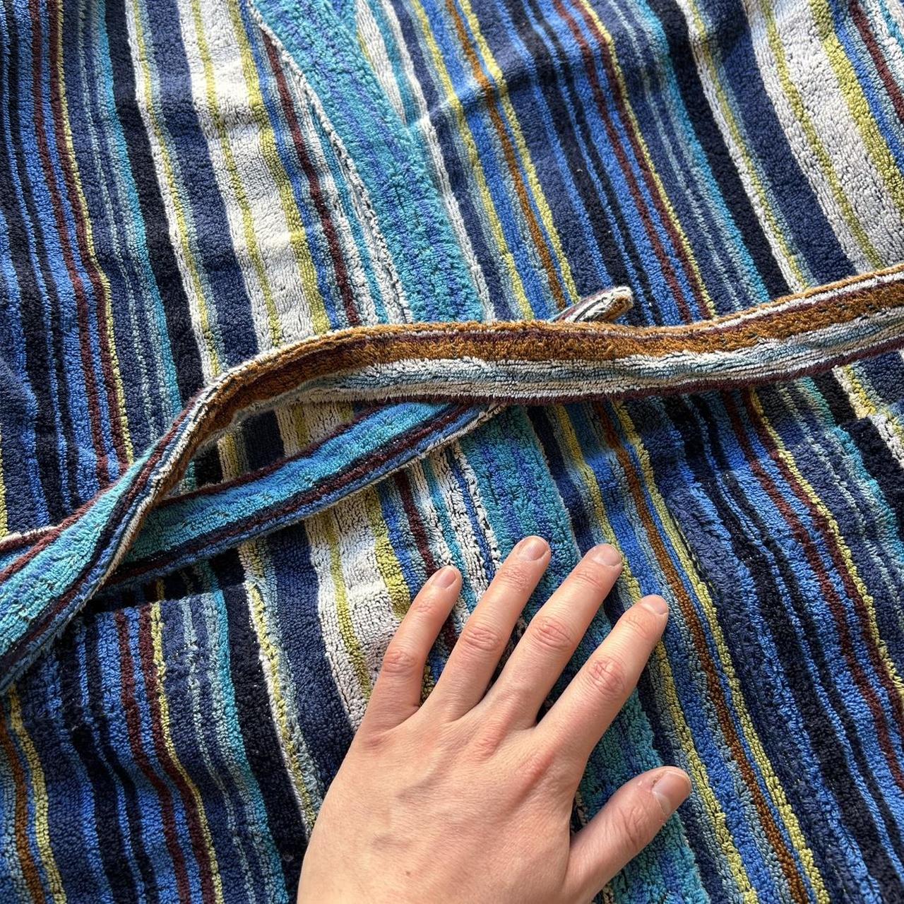 1990s Missoni Striped Dressing Gown L