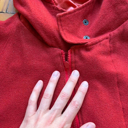 1980s Boneville Navy Arctic Reversible Jacket Red XL
