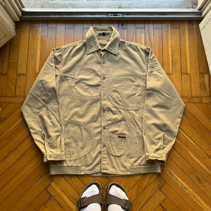 2000s Marithe + Francois Girbaud Corduroy Shirt L