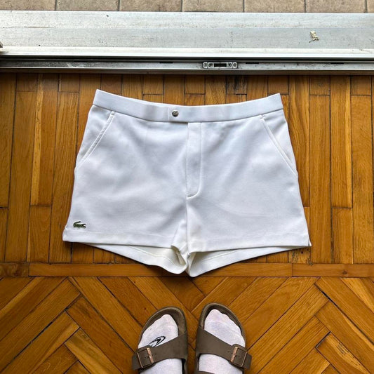 1990s Lacoste Chemise Tennis Shorts 36W