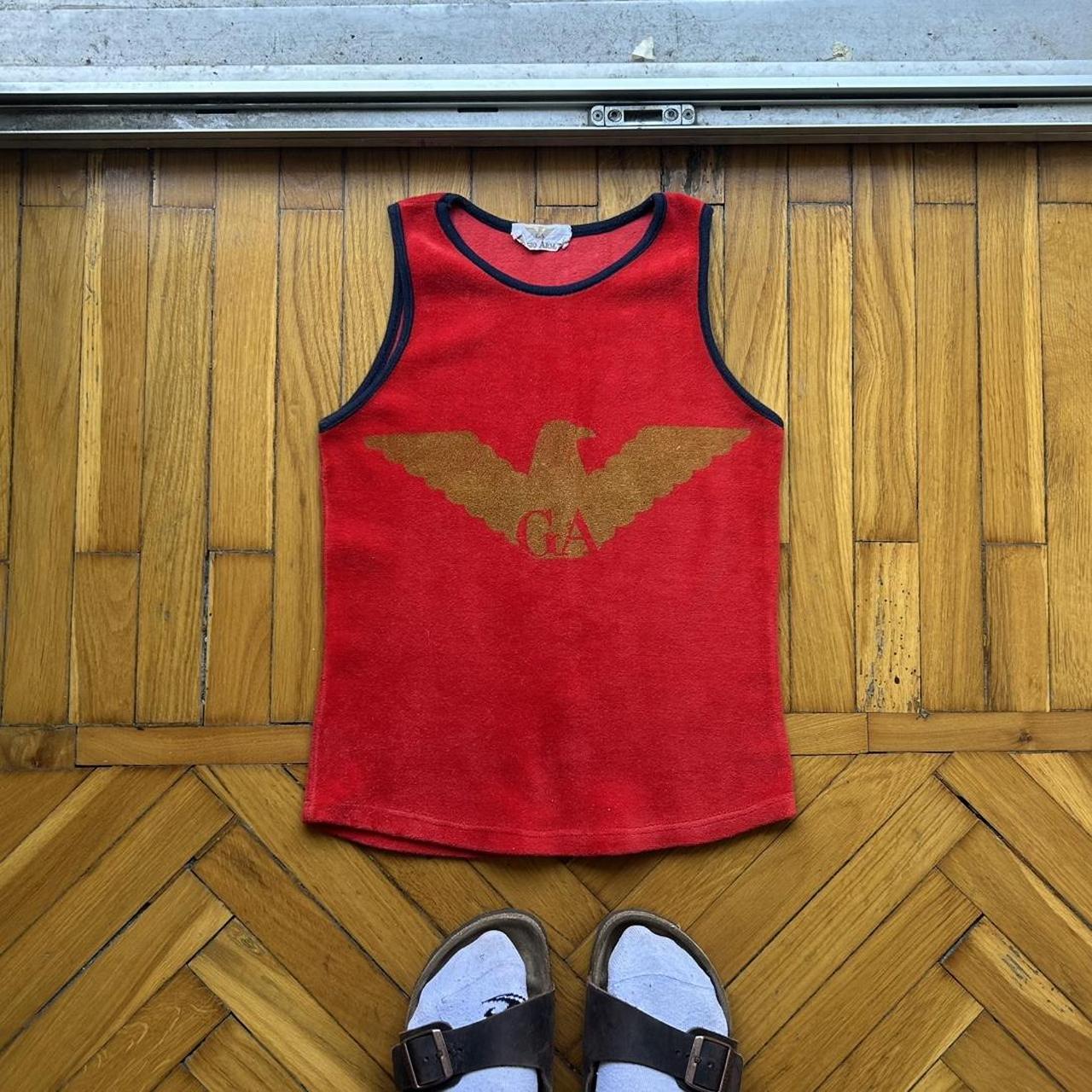 1980s Giorgio Armani Velvet Vest Women's XS
