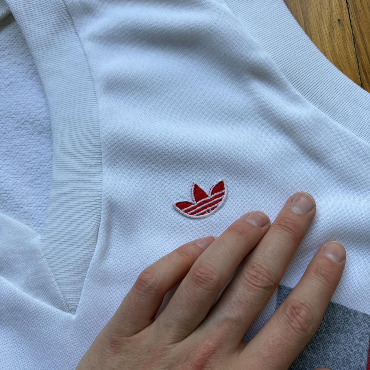 1980s Adidas Originals Ivan Lendl Sweater Vest M