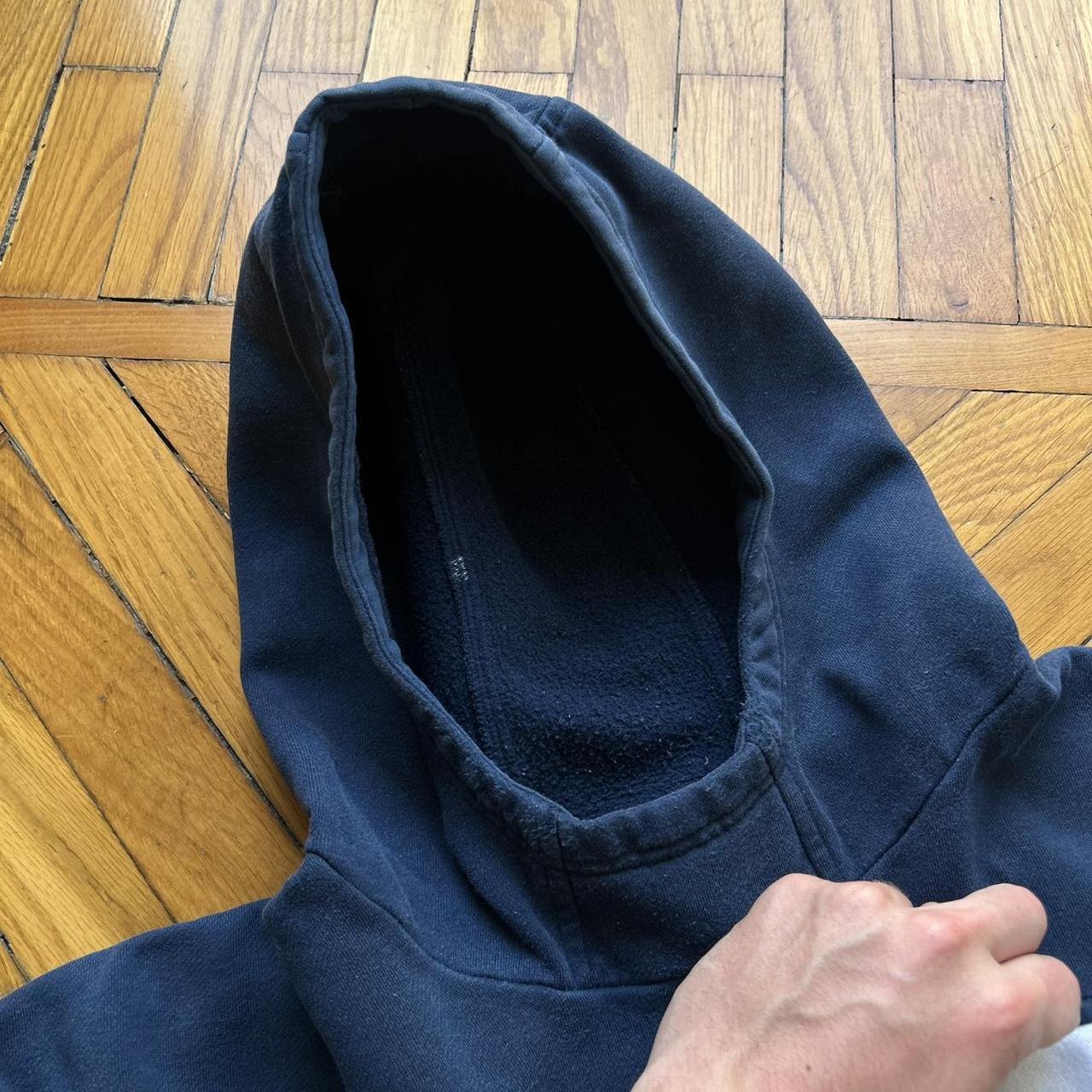 1990s Nike Swoosh Hoodie Navy XL