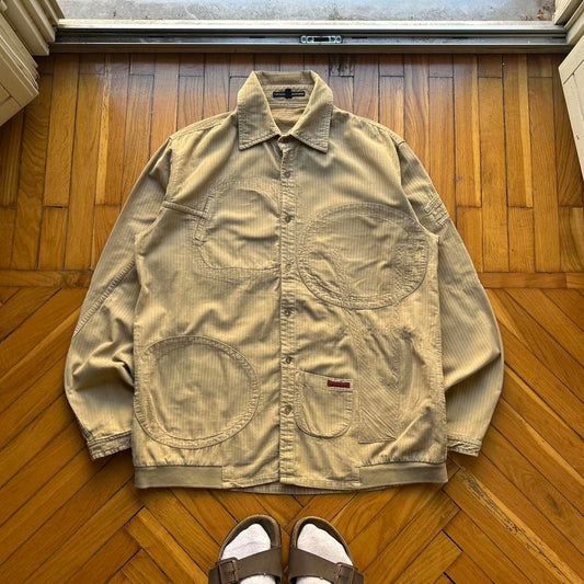 2000s Marithe + Francois Girbaud Corduroy Shirt L