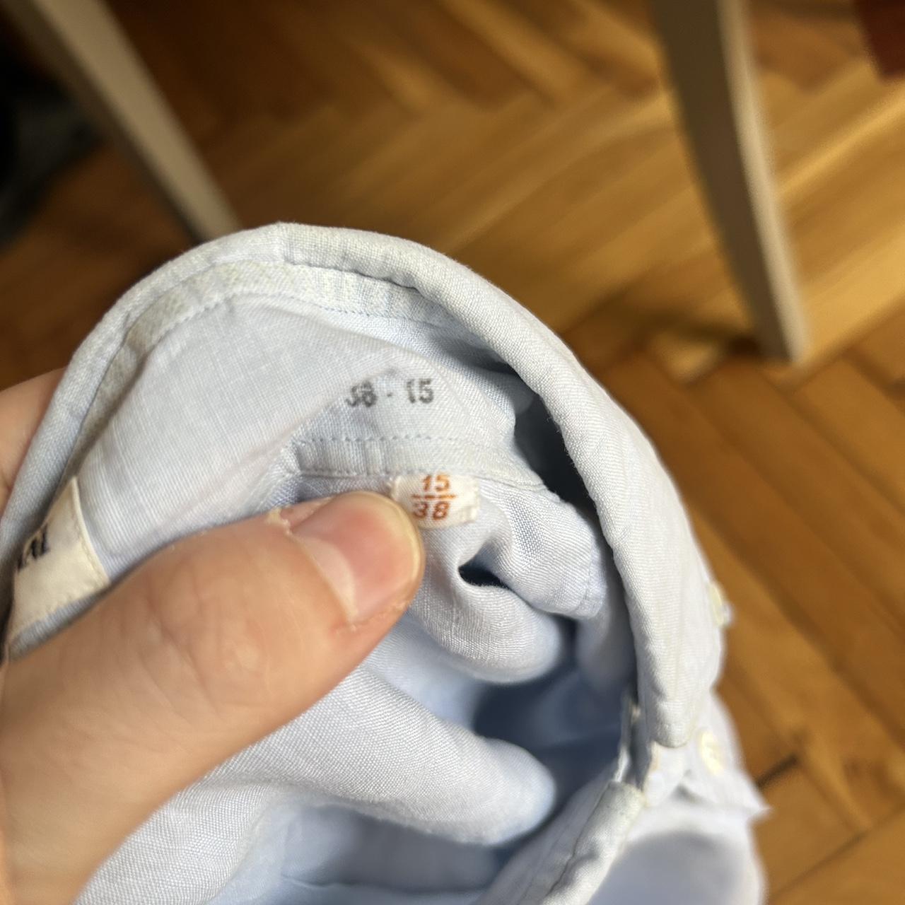 1980s Giorgio Armani Linen Shirt L