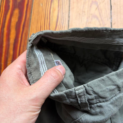 2000s Emporio Armani Linen Trousers 32W 30L