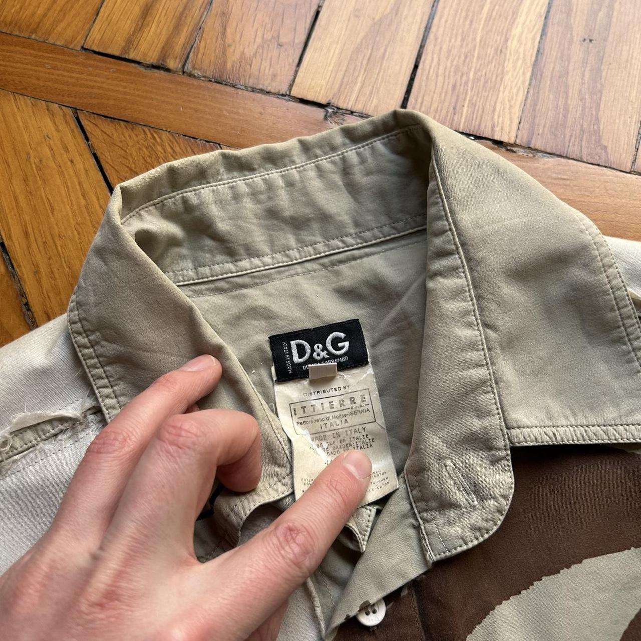 1990s Dolce & Gabbana Print Shirt M