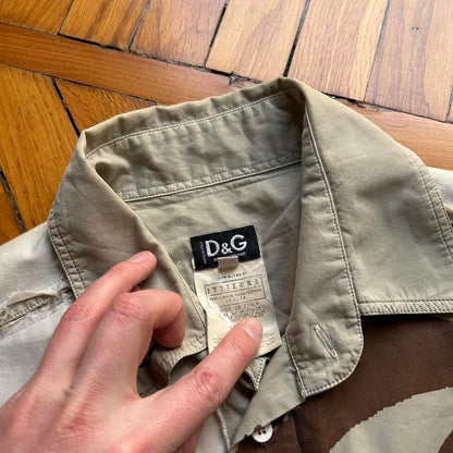 1990s Dolce & Gabbana Print Shirt M