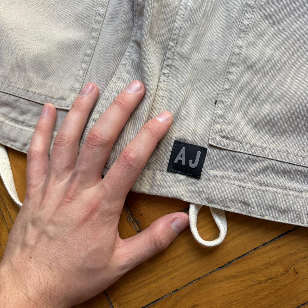 1990s Armani Jeans Gilet Beige M