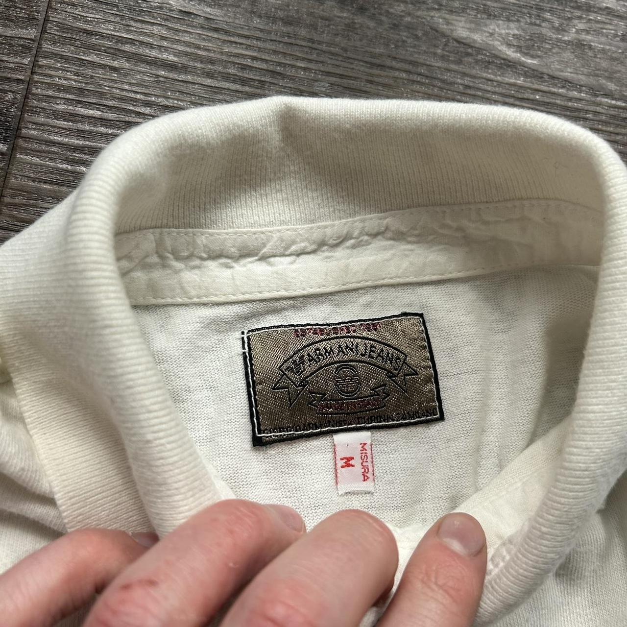 1990s Armani Polo Shirt White M
