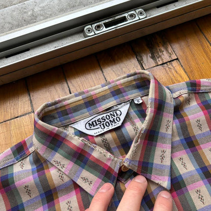 1990s Missoni Shirt Checked S