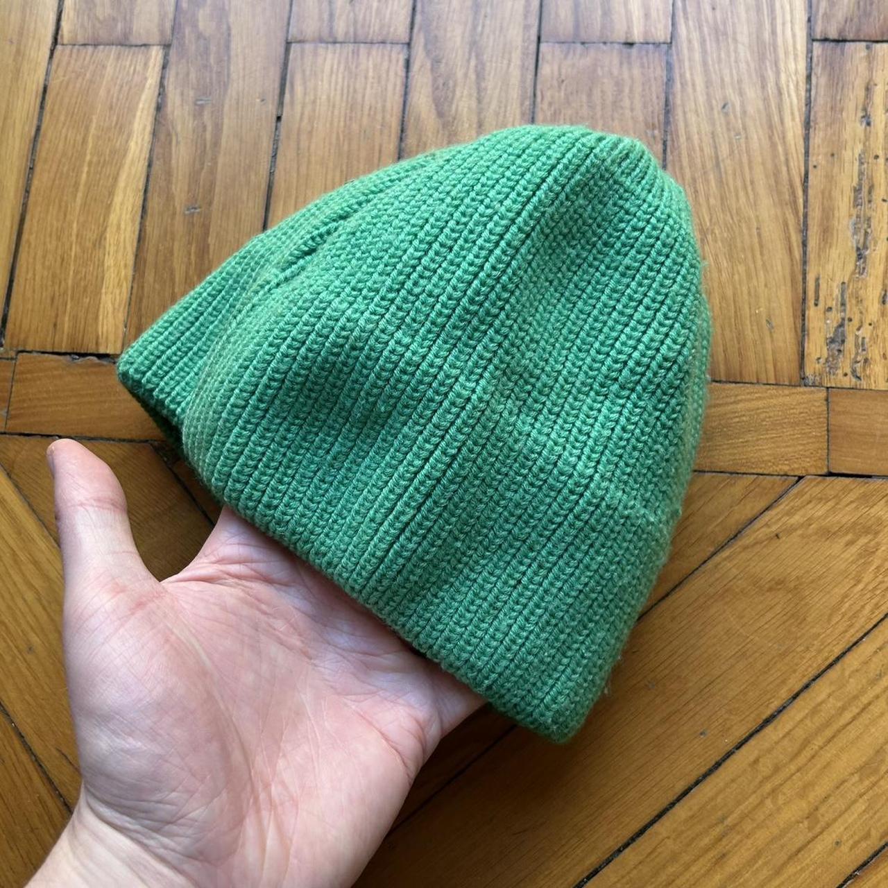 1980s Moncler Knitted Beanie Green OS