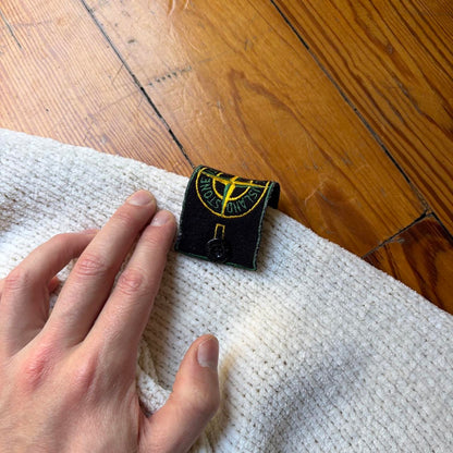 1990s Stone Island Chenille Knitted Jumper M