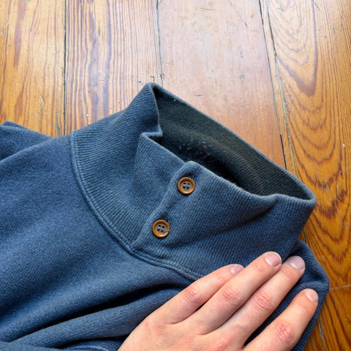 1980s CP Company Knitted Jumper Navy M