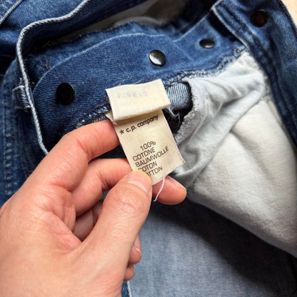 1980s Stone Island Jeans Blue 32W 28L