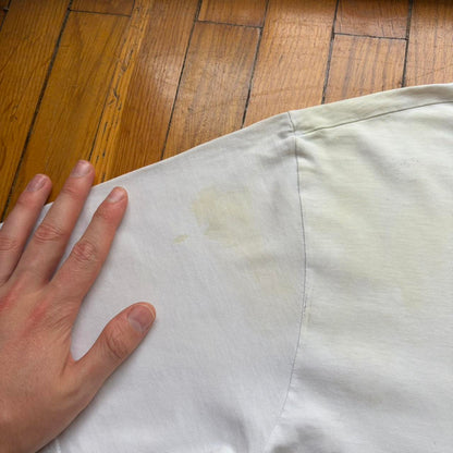 1990s Armani Jeans Basic T Shirt White L
