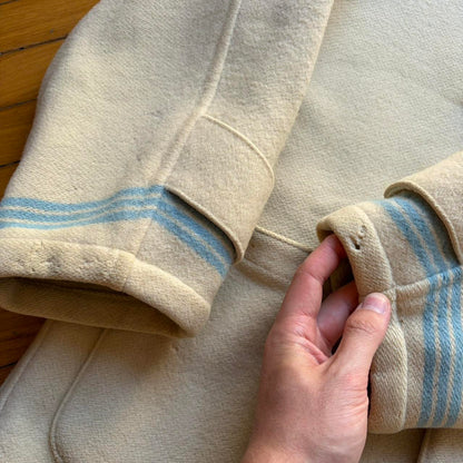 1980s Stone Island Montgomery Duffle Coat Cream L