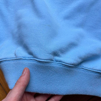 S/S 2004 Kappa Argentina Q Zip Sweatshirt Blue L