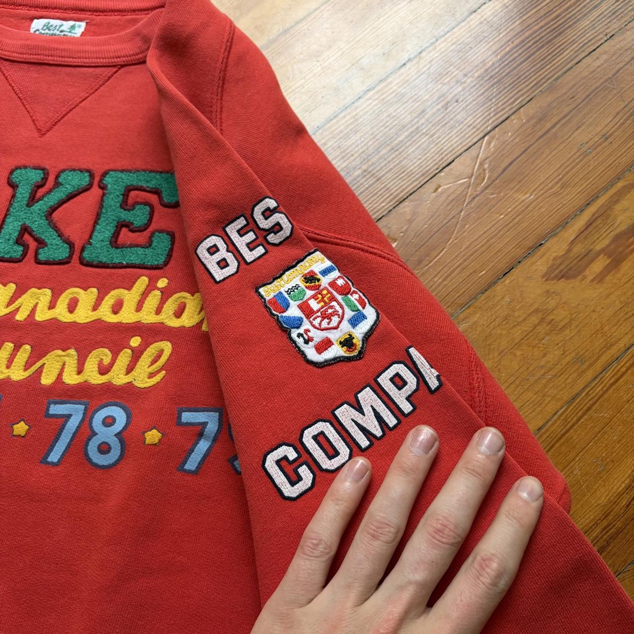 1980s Best Company Hockey Sweatshirt L