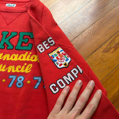 1980s Best Company Hockey Sweatshirt L