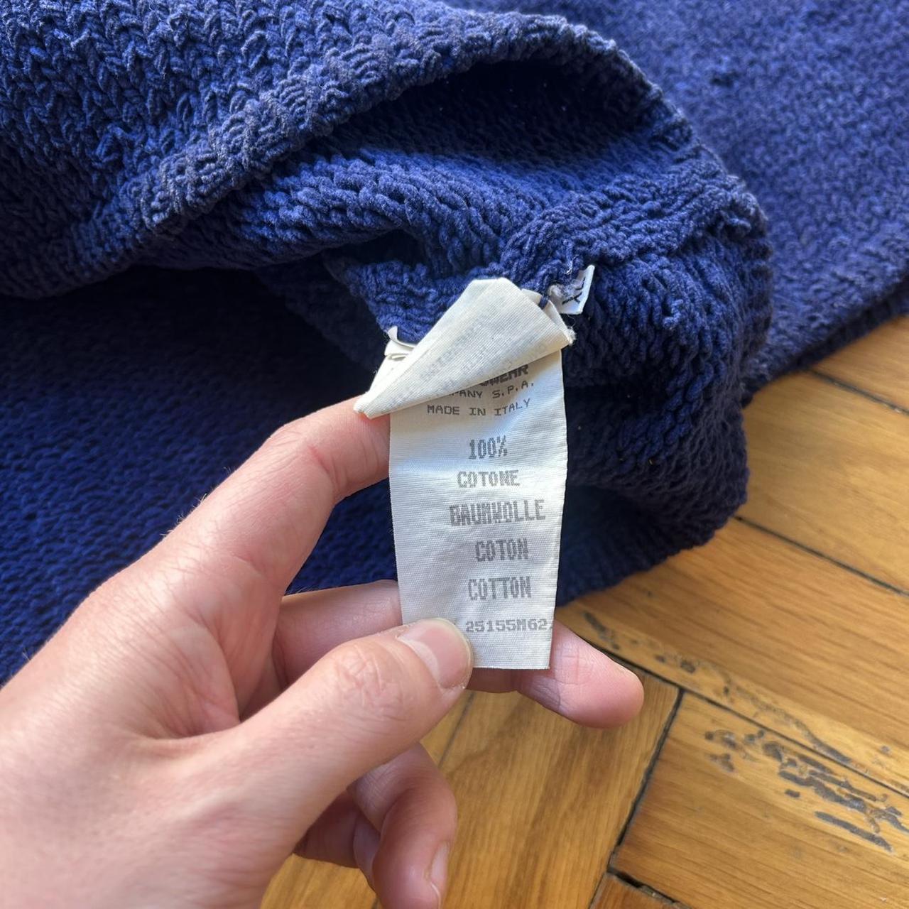 A/W 1996 Stone Island Chenille Knitted Jumper XL