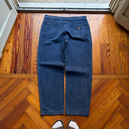1990s Stone Island Jeans Navy 36W 28L