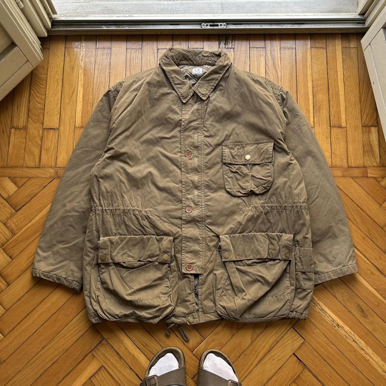 1990s CP Company Mille Miglia Coat Brown XL