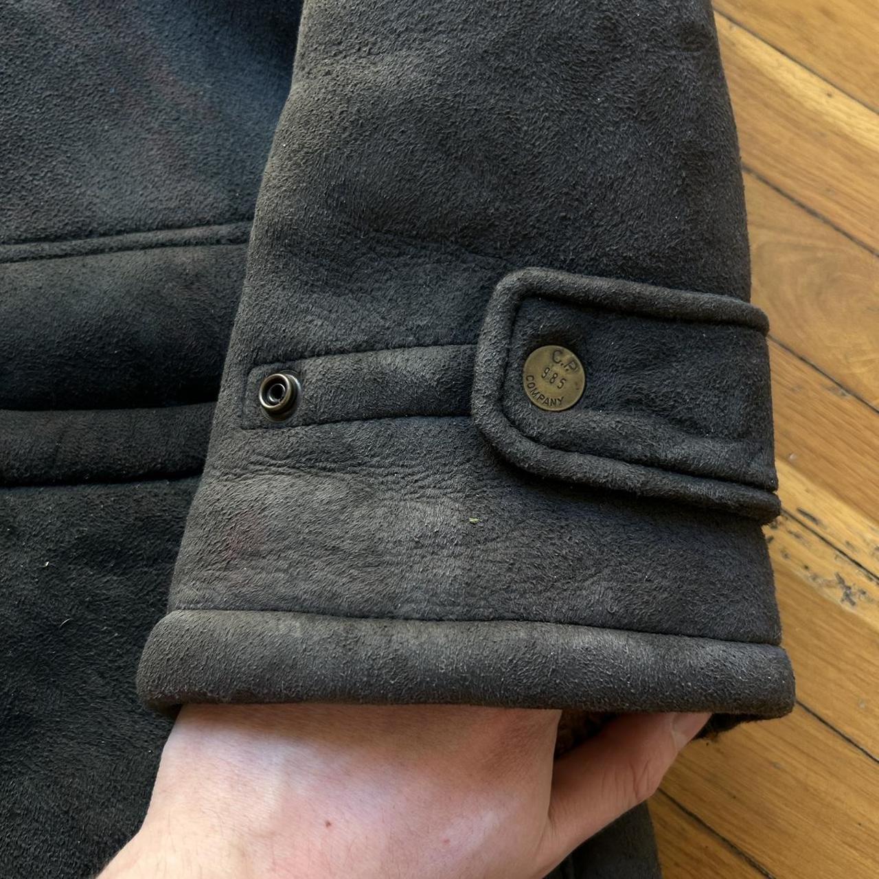 1985 CP Company Duffle Shearling Coat Black XL