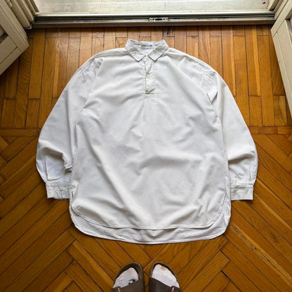 1980s Stone Island Marina Shirt White DAMAGED XL