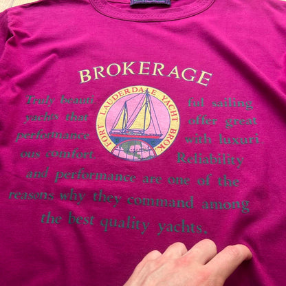 1990s Best Company Graphic T Shirt M