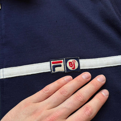 1980s Fila Bjorn Borg Jacket Navy M