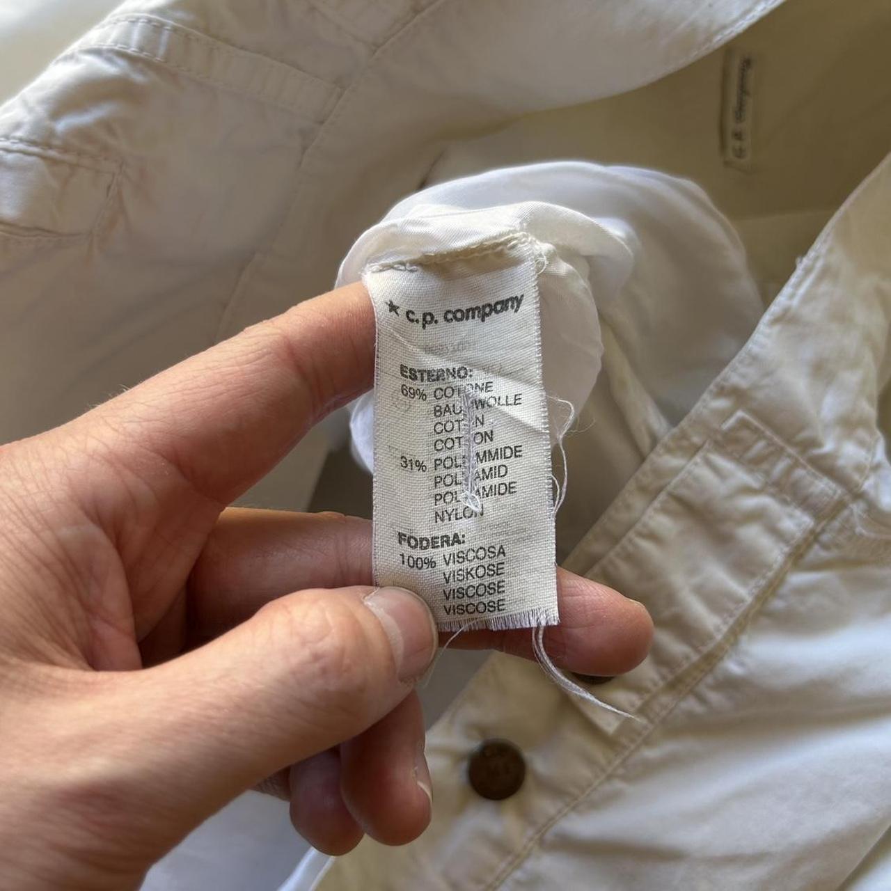 1986 CP Company Bomber Jacket White L