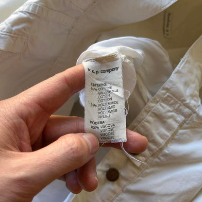 1986 CP Company Bomber Jacket White L