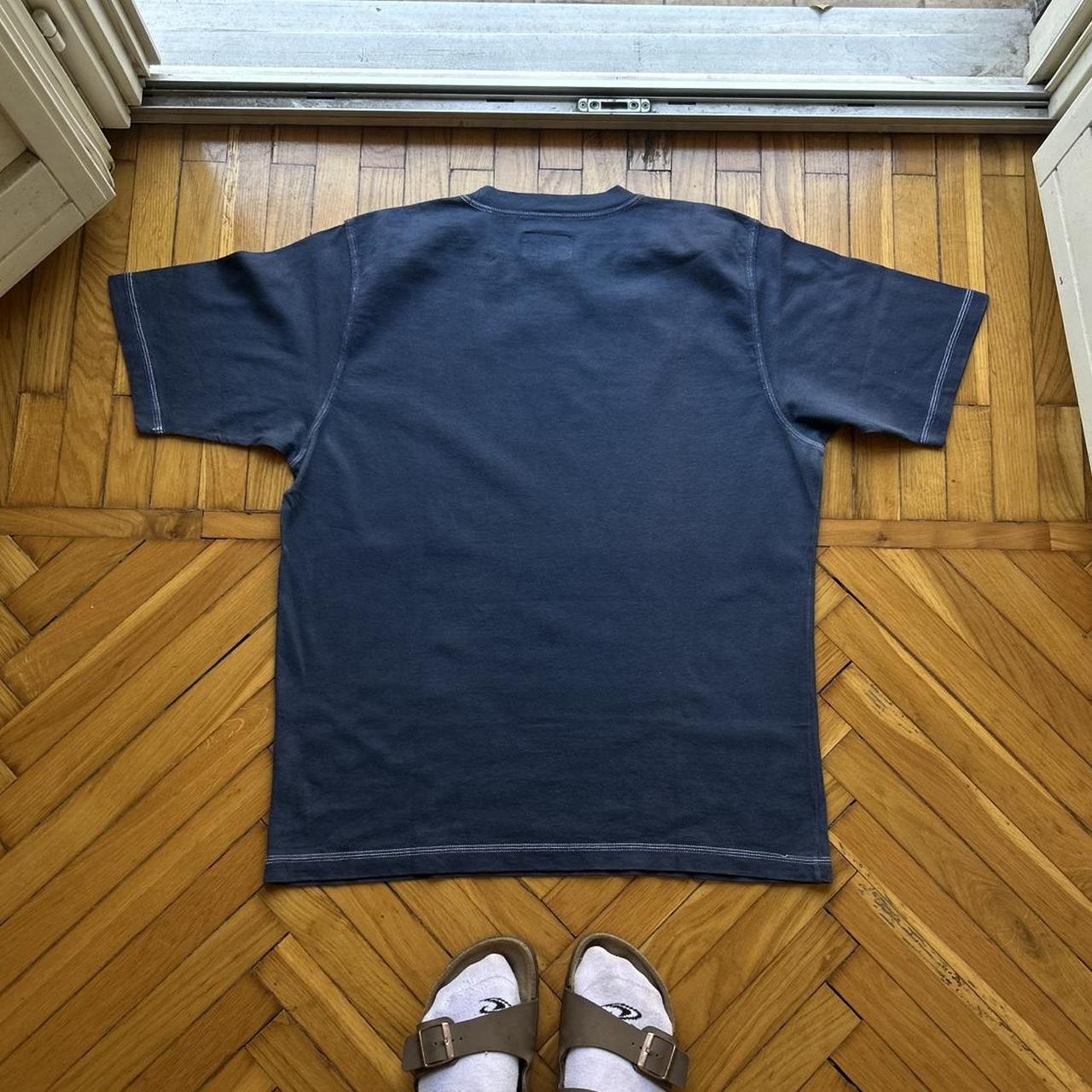 1990s Armani Jeans Graphic T Shirt Navy L