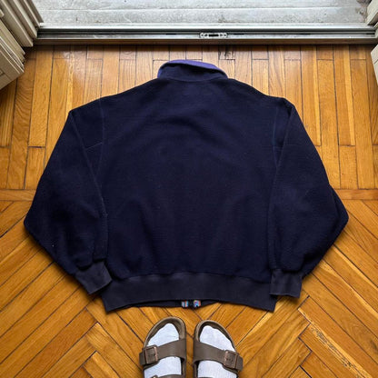 1990s Best Company Fleece Jacket Navy L