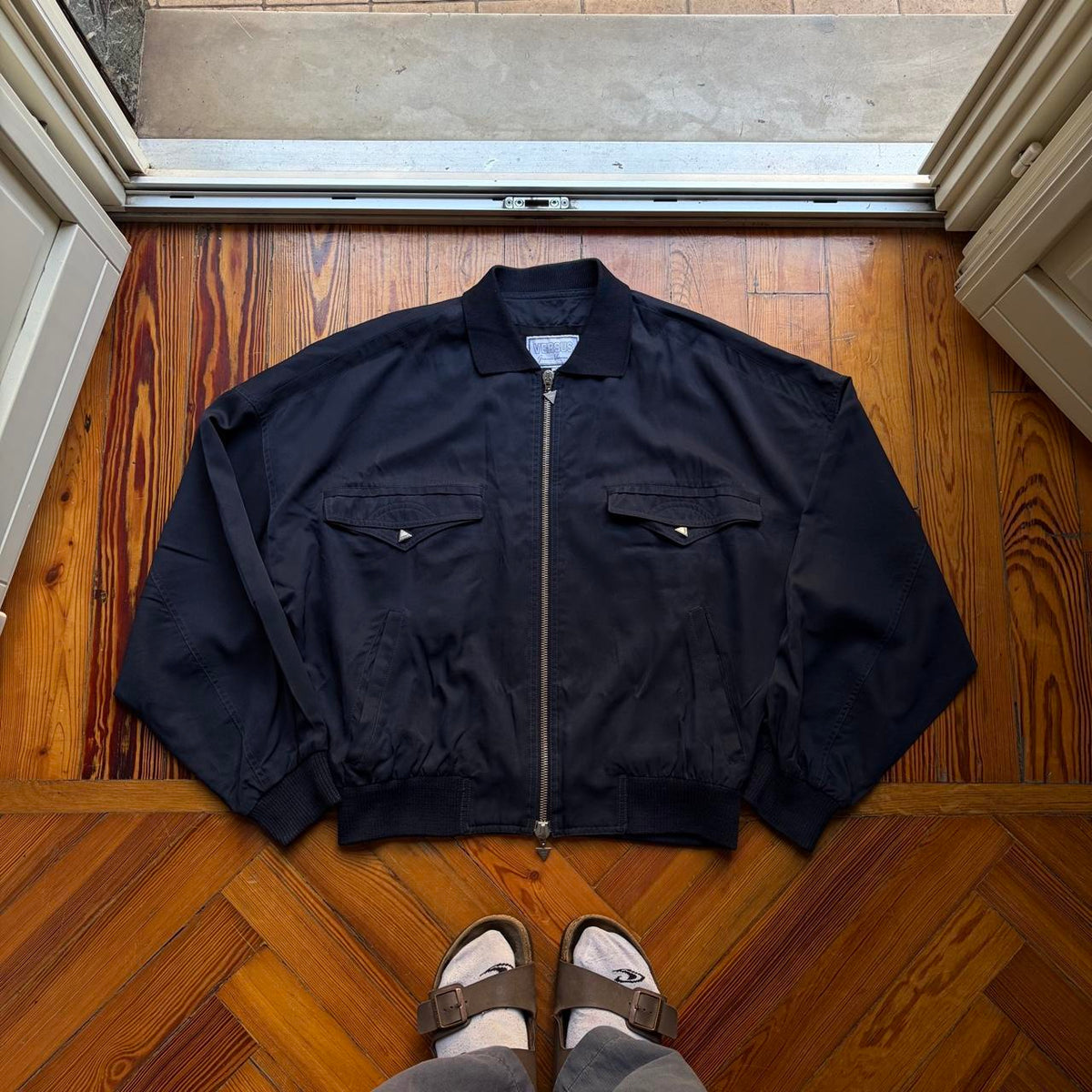 1990s Versus by Gianni Versace Bomber Jacket L