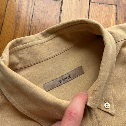 1990s Avirex Shirt Beige XXL
