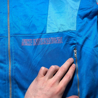 1990s Nike International Jacket Blue L