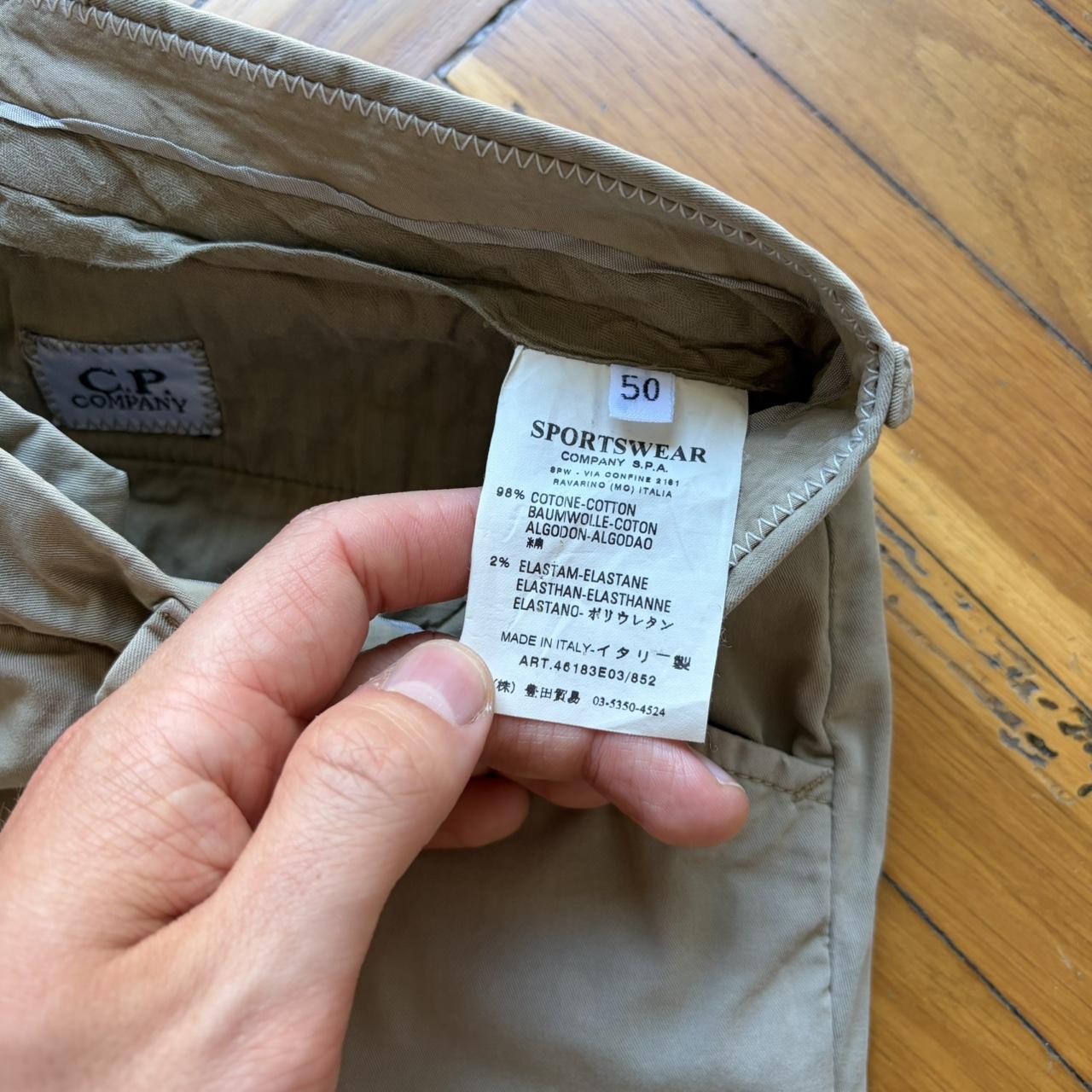 S/S 2007 CP Company Trousers Beige 34W 30L