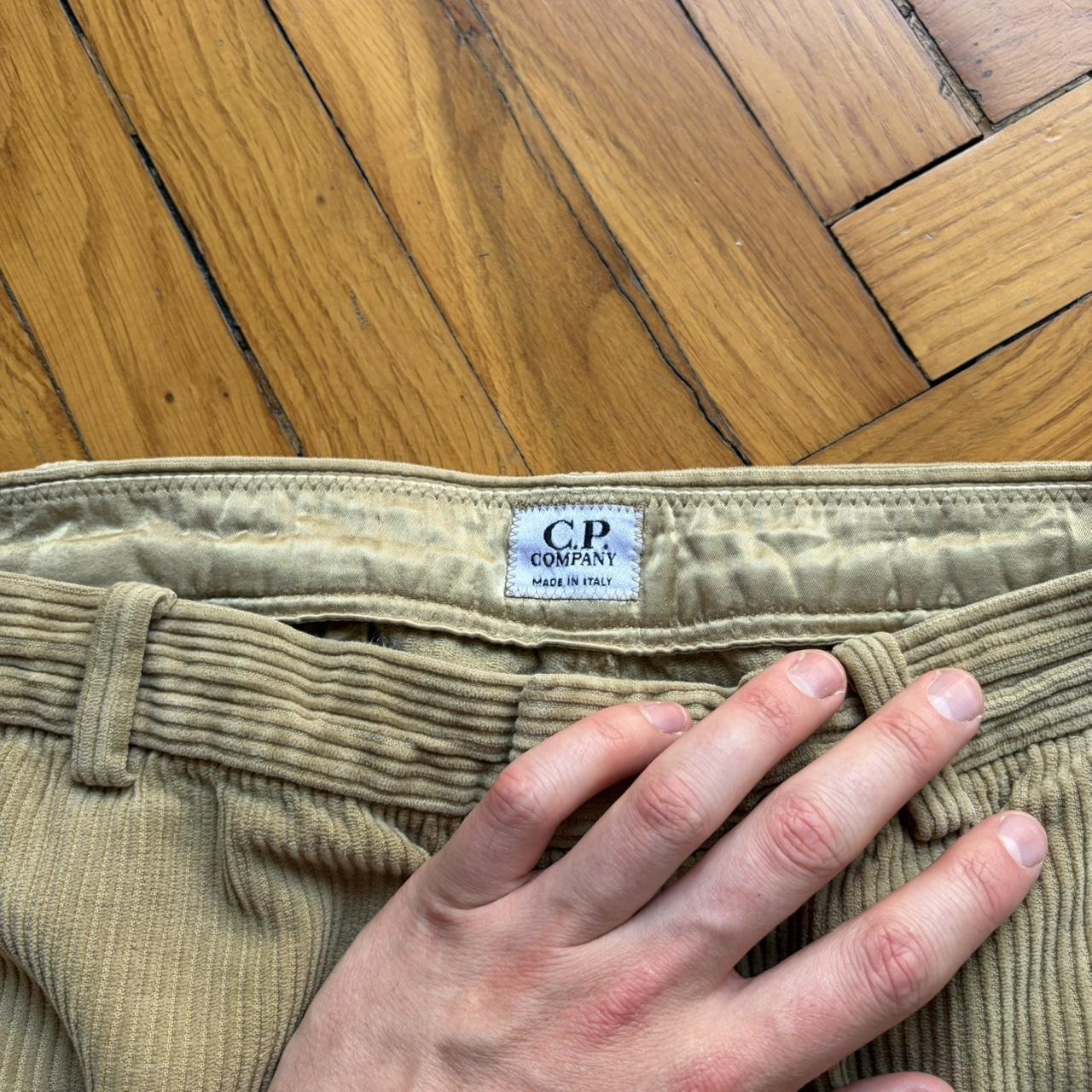 A/W 2001 CP Company Corduroy Trousers Beige 34W 28L