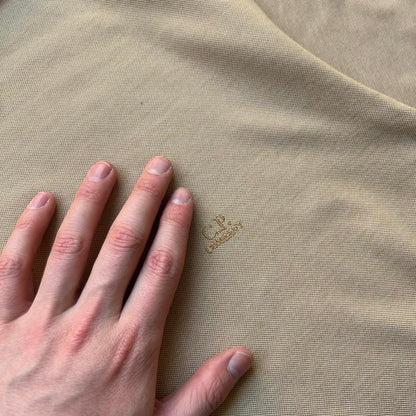 1980s CP Company Polo Shirt Beige M