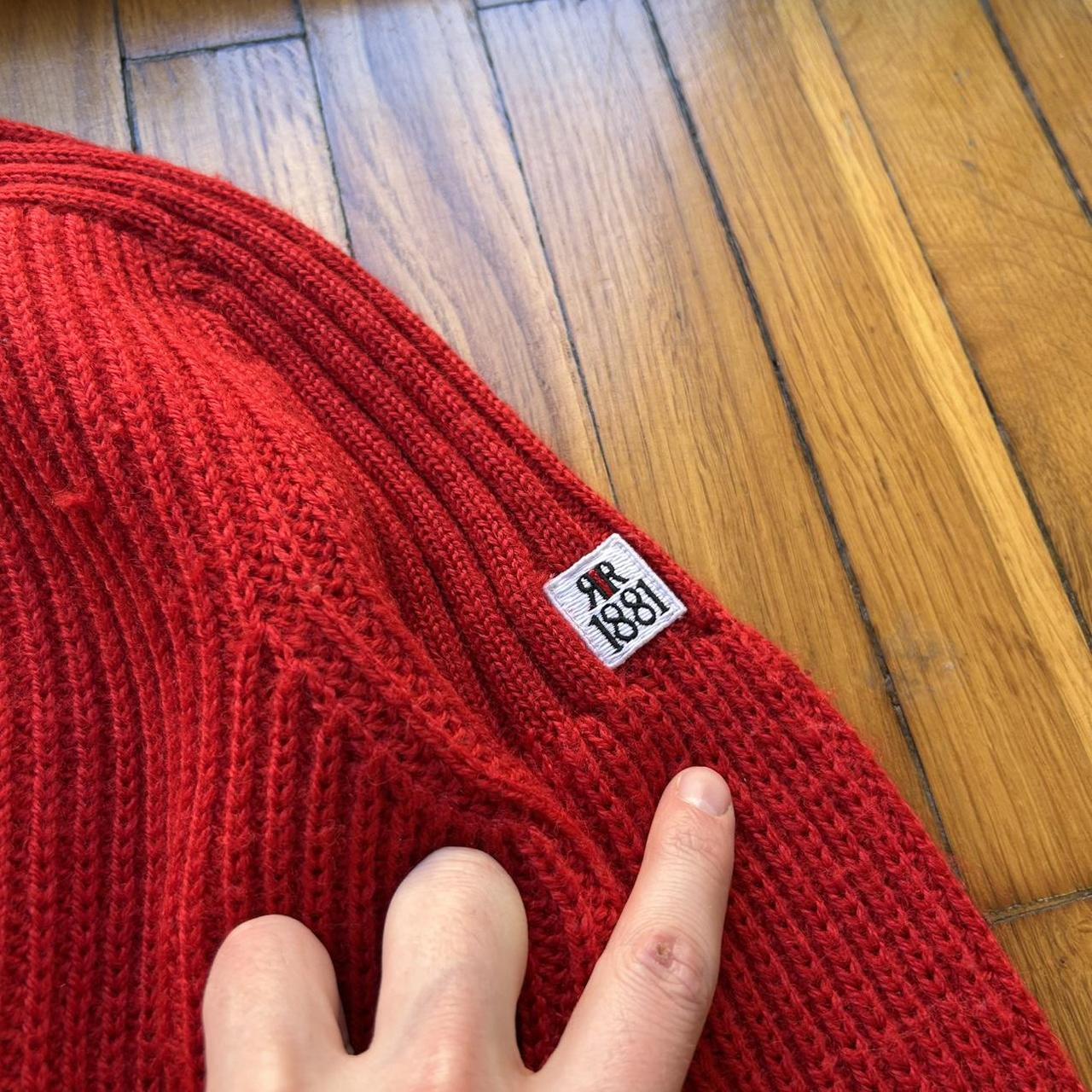 1990s Cerruti 1881 Knitted Jumper Red M